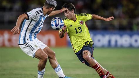argentina vs colombia sub 20 cuando juega